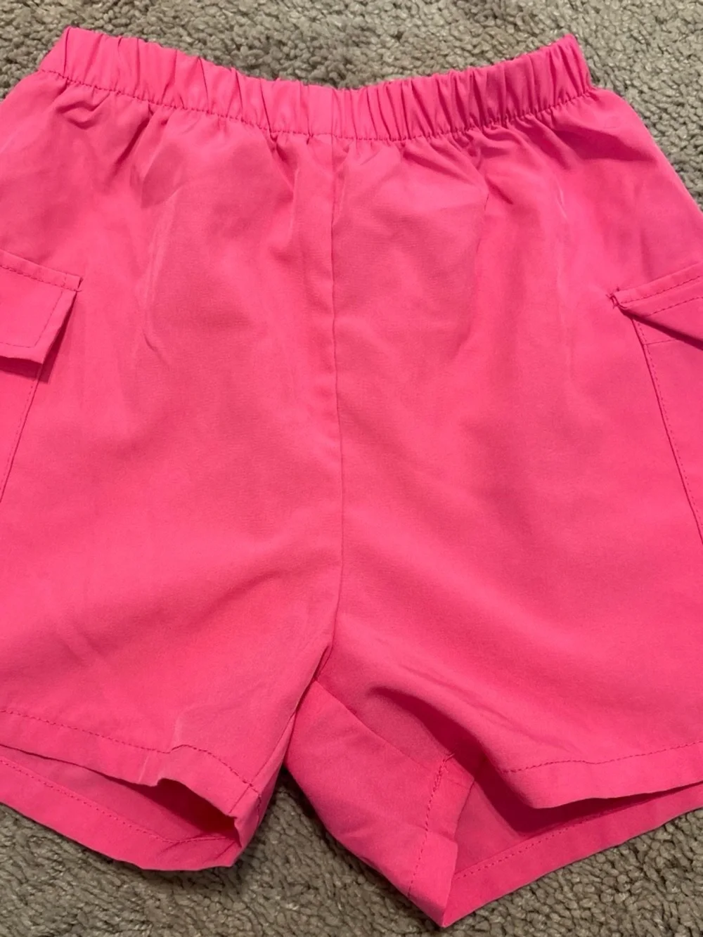 Justice White Girls' Bike Shorts